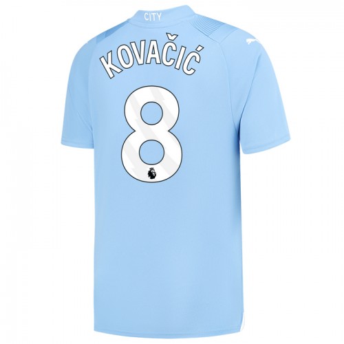 Nogometni Dresovi Manchester City Kovacic 8 Domaći 2023-24 Nogometni Dresovi Manchester City Kovacic 8 Domaći 2023-24